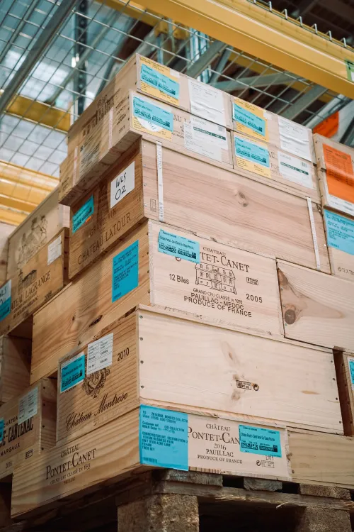 Secure logistics container